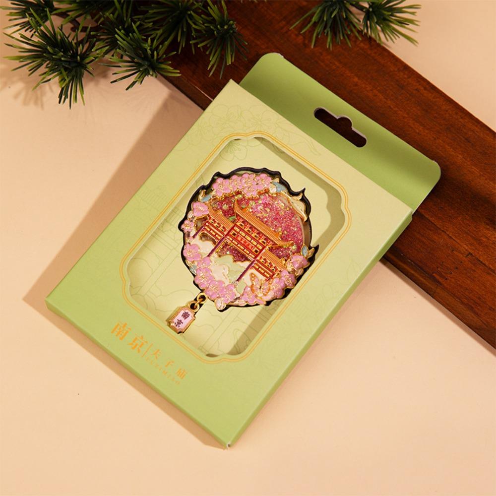 

Decorative Scenic Area Refrigerator Sticker Exquisite Fridge Sticker Magnetic Sticker Office Style B