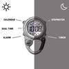 Dakota Digital Mini Clip Pocket Watch with Waterproof and Perfect for Outdoor Activities Like and with and Alarm Carabiner, Lightweight, Camping,