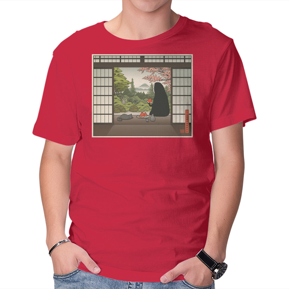 Unisex Crew Neck T-Shirt Watermelon Snack Graphic Short Sleeve Casual Tee XXXXL