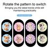 Yousheng Creative Light and Shadow Toy Mini Keychain Cute Projector Shape Hand Cranked Projection Toy Portable Children's Puzzle Toy Great Gift for