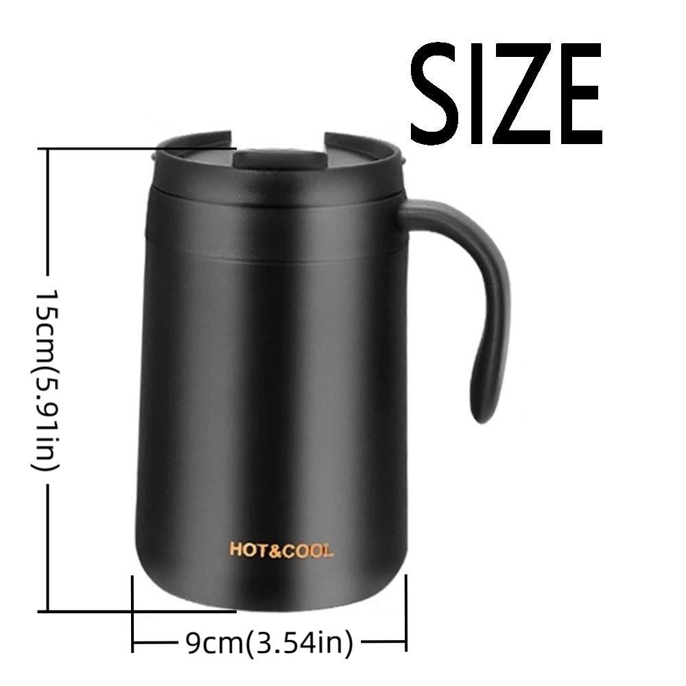 Isolierter Trinkbecher aus Edelstahl Doppelwandiger Thermobecher für Kaffee Geschäftliche Nutzung