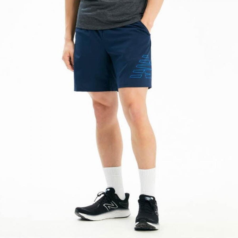 

New Balance Мужские беговые шорты 4.5 Графические Nbnve2p041 59 075/size