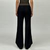 Women's Mid- Stretch Jeans Fashion Straight Leg Denim Pants With Pockets