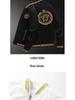 Trendy Men's Embroidered Fashion Jacket - Light Luxury Spring/Autumn Baseball Jacket for Middle-Aged and Young Men