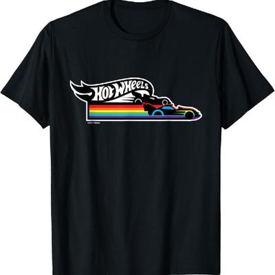 Hot Wheels - Tričko s logem Pride Flame