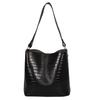 Big bag women's bag 2025 new crocodile pattern bucket bag fashionable large capacity messenger bag commuter women's shoulder bag