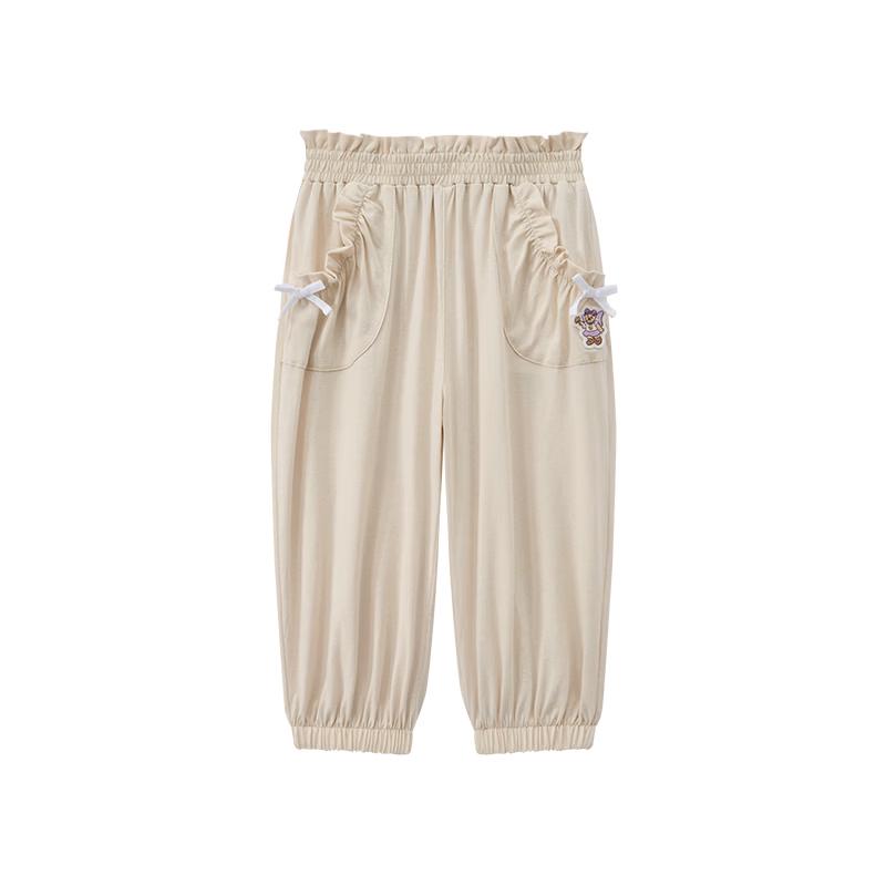 Teenie Weenie Kids  Toddler Girl s Summer Bubble Waist Casual Long Pants 90