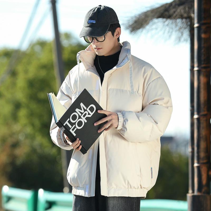 Men's Winter Down Jackets, Thickened Couple Coats, Internet Celebrity Style
