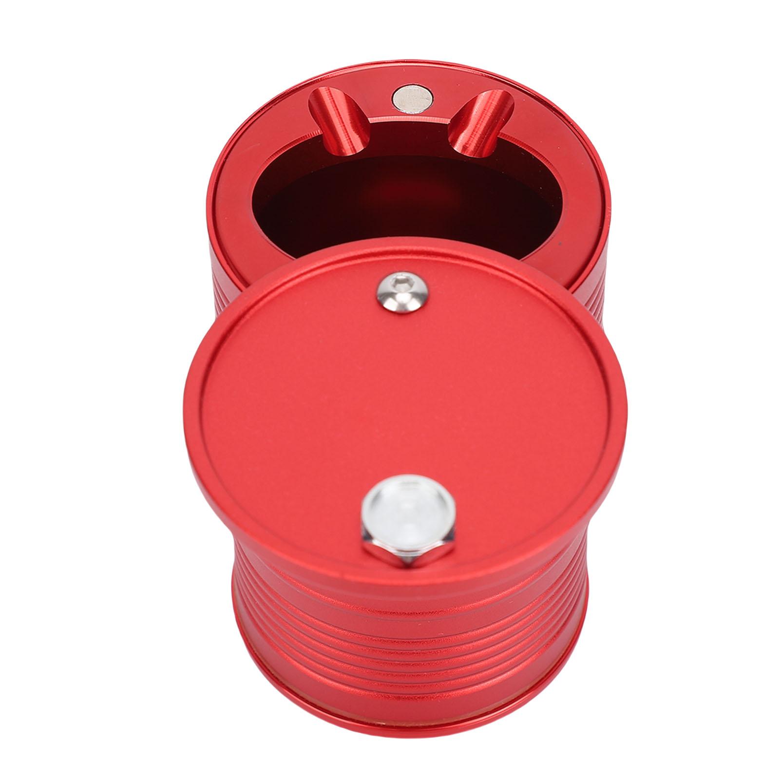 Car Trash Can Aluminum Alloy Wide Mouth Multifunctional Car Cup Holder for Trucks SUV Boat