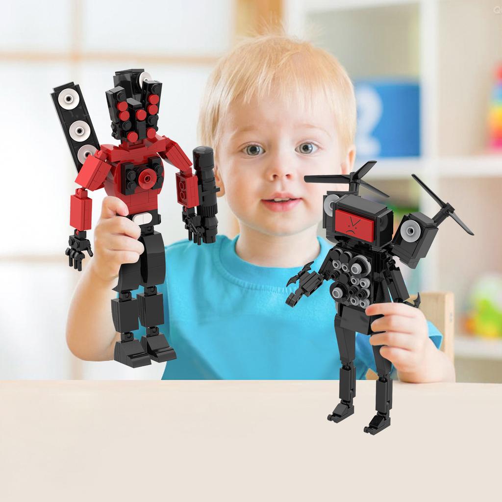 Skibidi-Toilette vs. Kameramann-Spielzeug