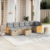 VidaXL Garden Lounge Set with Cushions 8 Pcs, Patio Sofas, Patio Furniture Set, Outdoor Furniture, Mix 3265756