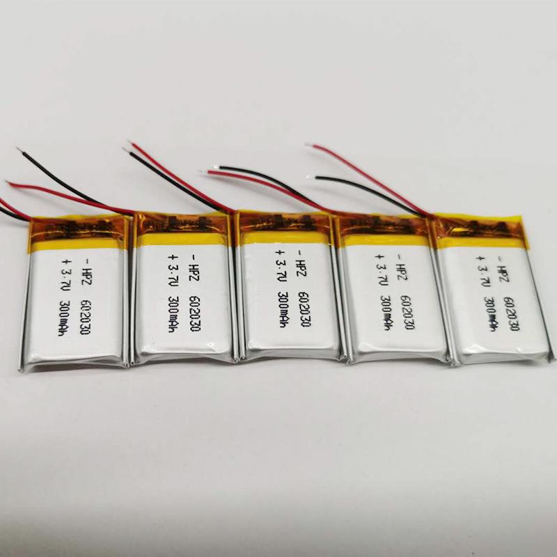 3.7V 300mAh Lithium Battery for Bluetooth Headset & Beauty Instrument