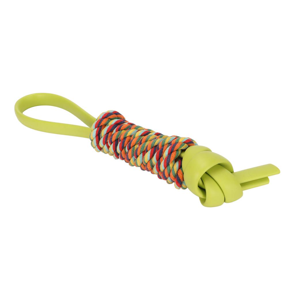 Dog Chew Rope Toys Multipurpose TPR Bite Resistant Teeth Grinding Interactive Cotton Rope Dog Toys