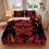 3pcs bedding set Hellboy, Demon Includes 1 Comforter + 2 Pillowcases, Without Pillow Inserts, Soft Comfortable, Lightweight Breathable, Prin