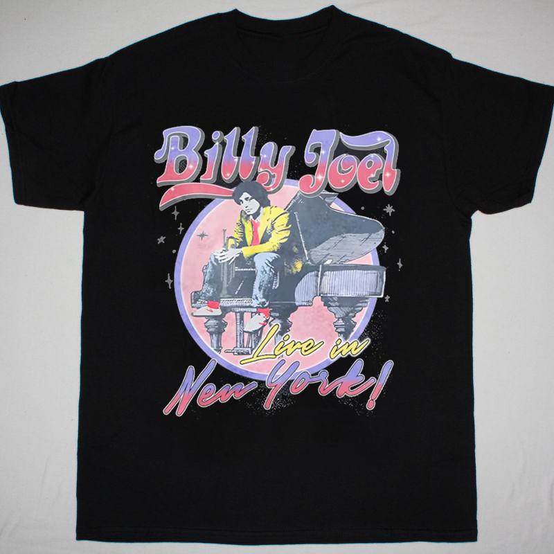 Billy Joel Live In New York T Shirt Many Colors Full Size S-XL Unisex T-Shirt XXXXL