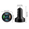 66W Car Charger Quick Charge Cigarette Lighter Adapter 4-Port USB A+USB C Fast Charging Phone Charger For IPhone