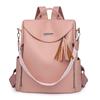 PU Rucksack Große Kapazität Handtasche Quaste Damen Multifunktionale Umhängetasche