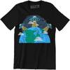 Alien Flying Saucer T Shirt Extraterrestrial Ufo Abduction Area 51 Space Vintage Designer Clothes Versatile Stretched