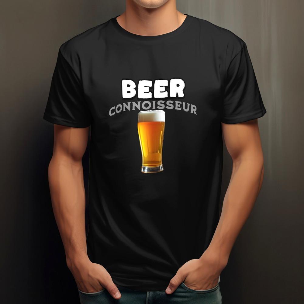 

BEER Connoisseur Drinker Tshirt Fathers Day or Grandad Gift Shirt Top Funny Pub XL