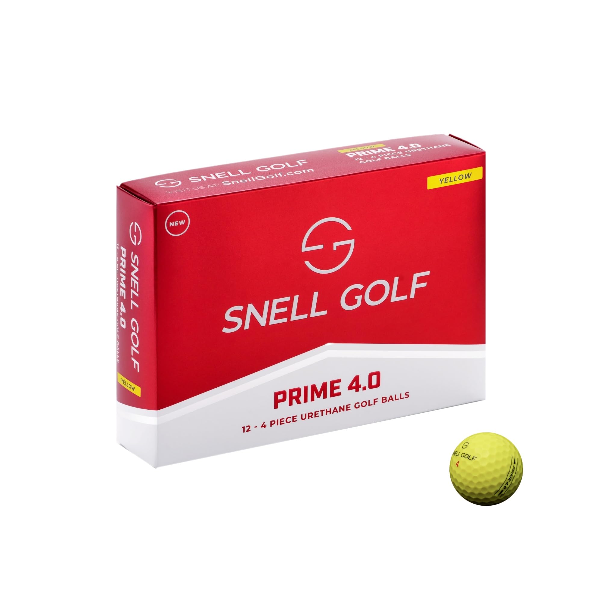 

Snell Golf PRIME 1 Дюжина Оригинальный Японский Продукт Официальный Мяч 2024 Новая Модель Онлайн Ограниченный Продукт 4.0 USGA/R&A (желтый) жёлтый