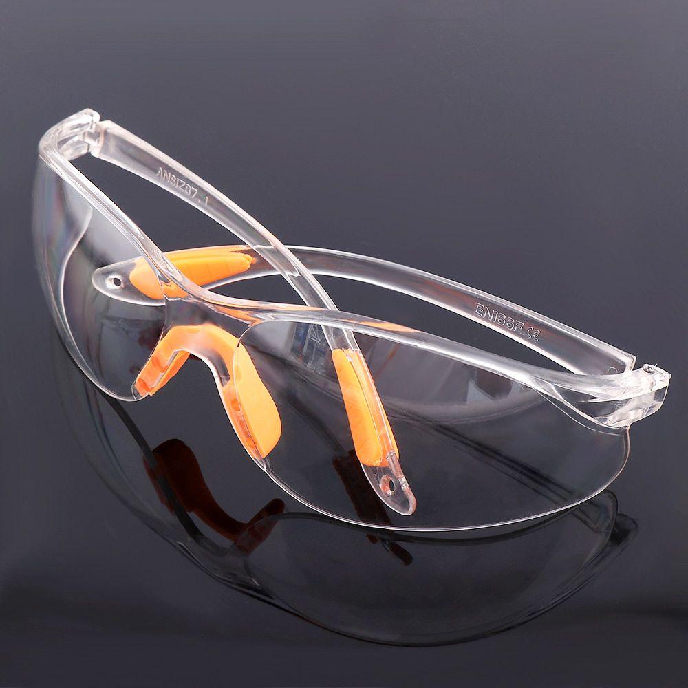 Clear Anti-impact Factory Lab Outdoor Work Eye Protective Safety Goggles Glasses