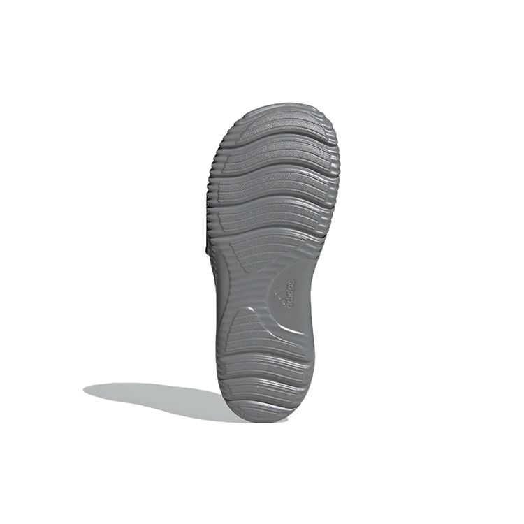 adidas Alphabounce Slide 2.0 Breathable Rubber Sole Non-Slip Slide Sandals Unisex Sandals Gray GY9419
