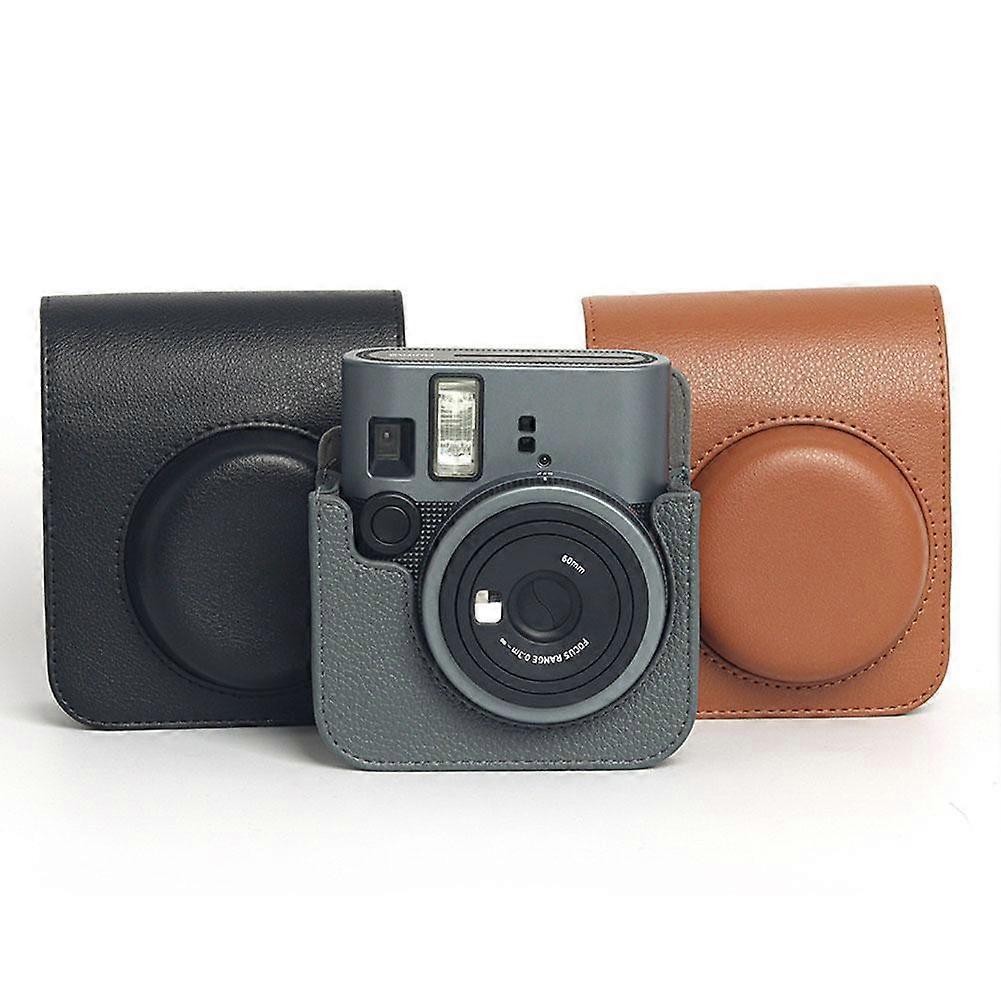 Case for Instax Mini 41 Instant Camera Cover PU Leather Carrying Bag