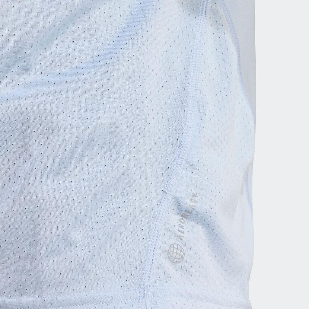 Adidas Solid Color Logo Print Crew Neck Short Sleeve T-Shirt Men Tops Blue IB9011