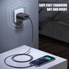 65W Chargers Featuring Retractable Cable Design For High Speed PD Charging Of Smartphones And Laptops