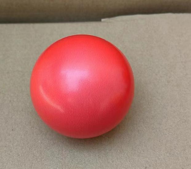 63mm Custom Logo PU Foam Stress Ball for Decompression