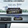 Car TPMS Tyre Pressure Monitoring System Solar Power Auto Security Alarm Systems Tire Pressure Solar Power External Sensor Auto Accessories