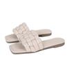 Fashion 2025 Fairy Knitted Sandals Women Flats Heels Slides Shoes Ladies Summer Open Toe Beach Slippers Home&Outdoor Pantuflas Sandalias