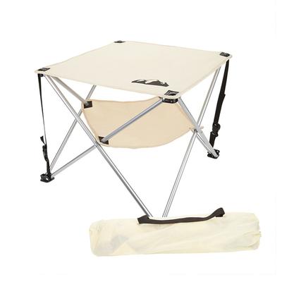 Mesa Dobrável Mini para Exterior Portátil Leve Tecido Oxford 600D Mesa Dobrável para Camping Churrasco