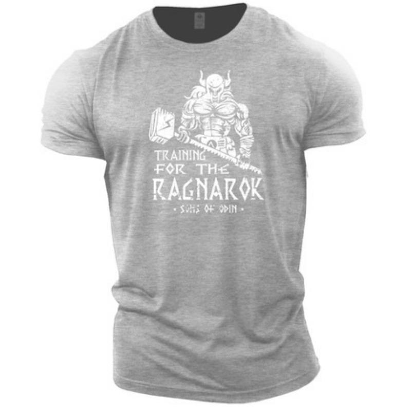 Sommer Kurzarm T-Shirt Neu Trendy Fake Zwei 3D Gedruckt Herren Rundhals Sport Halb T-Shirt