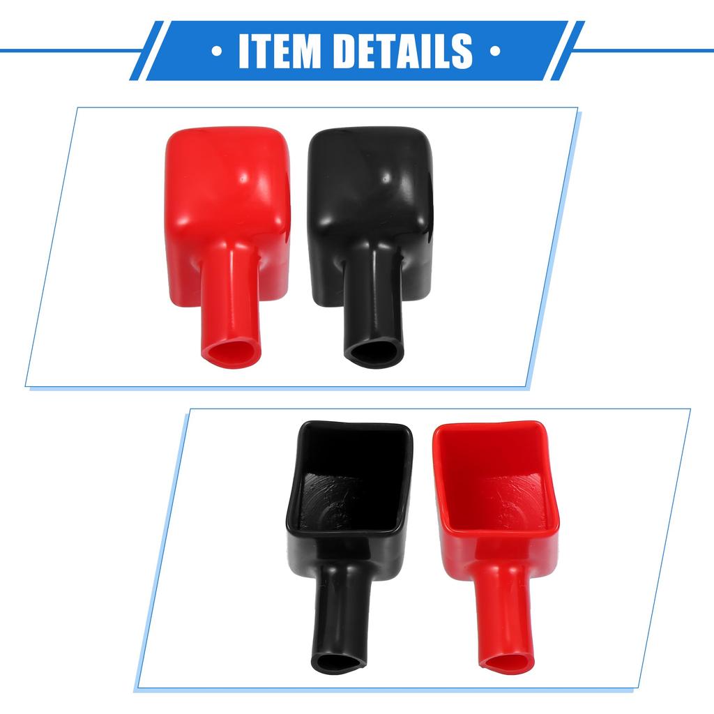 A ABSOPRO Terminal Insulation Cover Terminal Cover Terminal Cover 7mm Car