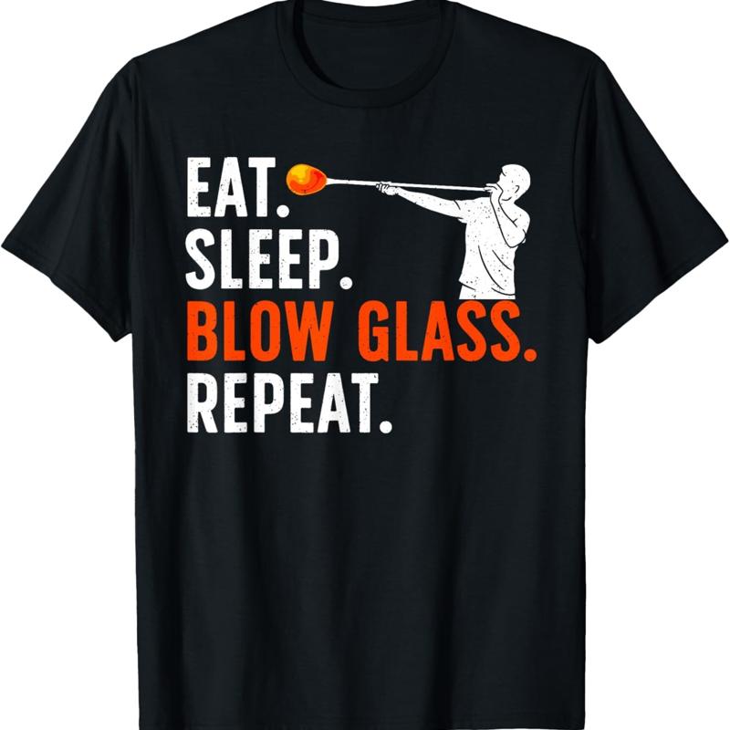 Funny Glassblowing For Glass Blowing Glassblower T Shirt - Men s Summer Cotton Graphic Tee S разноцветный