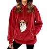 Women's Fashion Daily  Casual  Hoodie Long Sleeve Top