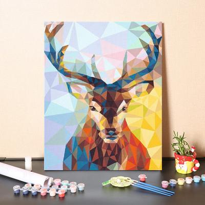 Heimdekoration Zahlen Ölgemälde DIY Malen nach Zahlen Kunst Leinwand Digitale Ölgemälde