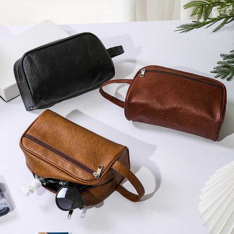 Travel Toiletry Bag for Men Large Capacity Toiletry Organizer with Handle Water Resistant Shaving Bag Travel Accessories