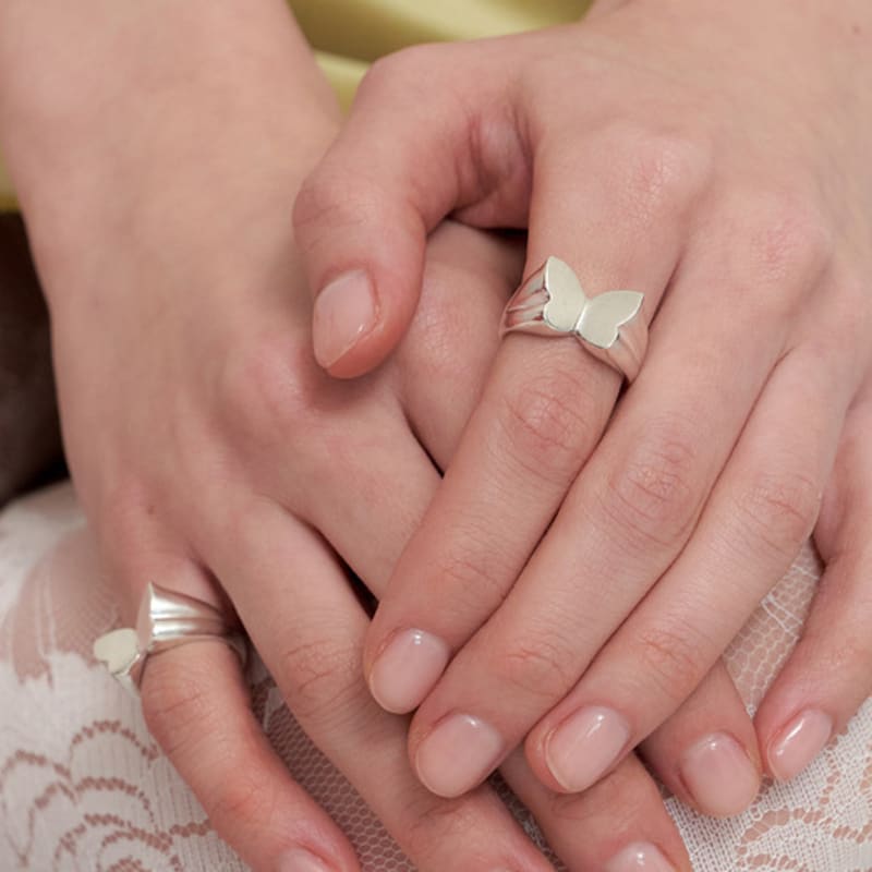 

geegee [silver925] navi bold ring No. 11