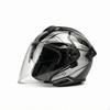 Half Open Face | DOT Approved, Aerodynamically Shaped, Helmet, for City Riding M Speed