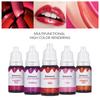 DIY Lipgloss Flüssigpigment Set Hausgemachte Lippenstiftfarben Herstellung Farbstoff Essenzöl Tropfen Färbeset für Lipgloss DIY Gebrauch