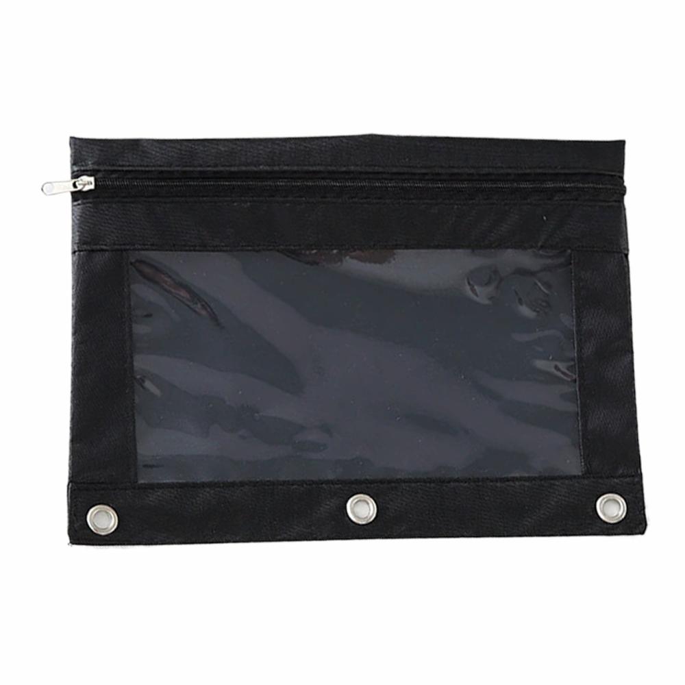 Gjennomsiktig Oxford-klut Løsblad Budsjettpermlommer Dokumentholder Filorganisering Glidelåspermposer for notatbok