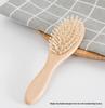 Beechwood Infant Hair & Bath Brush Set: Detangling, Massage, Air Cushion Brush & Flat Comb.