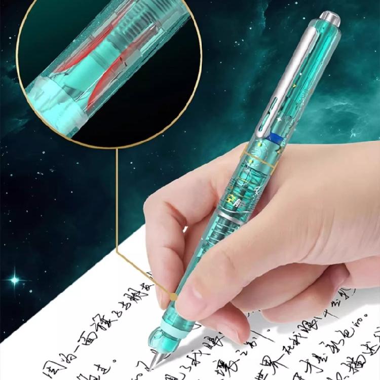Raderbart reservoarpenna Infällbar signaturpenna Slät skrivpenna Kalligrafipenna Skol- och kontorsmaterial