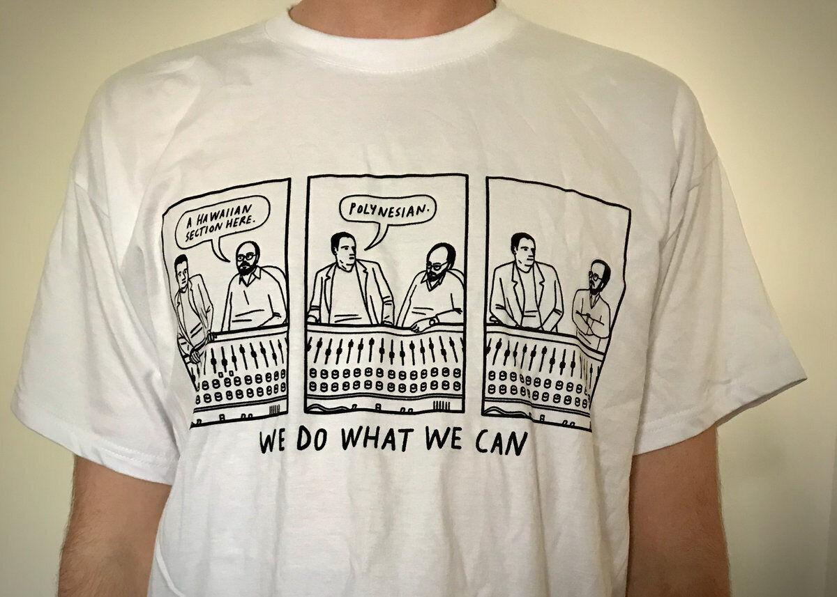 White Steely Dan T-Shirt rock band t-shirt L