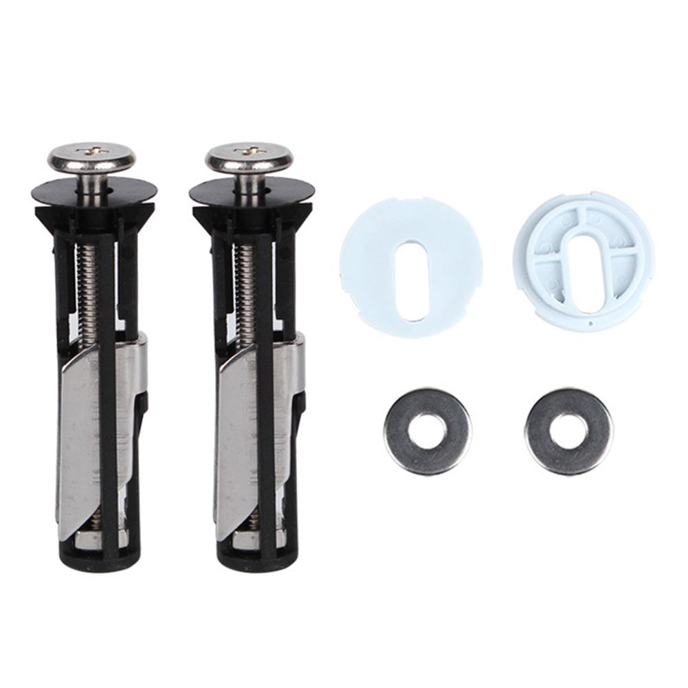 Heavy Duty Toilet Seat Fastener Bolt Kit Toilet Seat Screws Toilet Seat Hinge Bolt Screws for Easy Installation and Maintenance