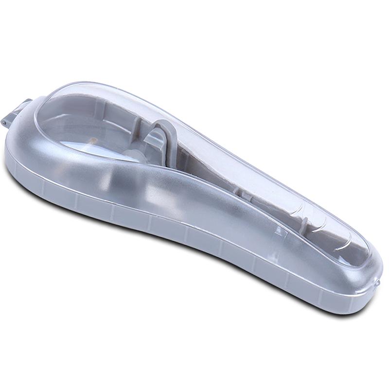 

Shaver Storage Box Wash Up Manual Electric Shaver Universal Box Portable Travel Box серый