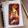 Sunny Fox Phone Case For Samsung Galaxy A73,A21s,A22,A31,A52,A53,A71,A41Soft Black Shell
