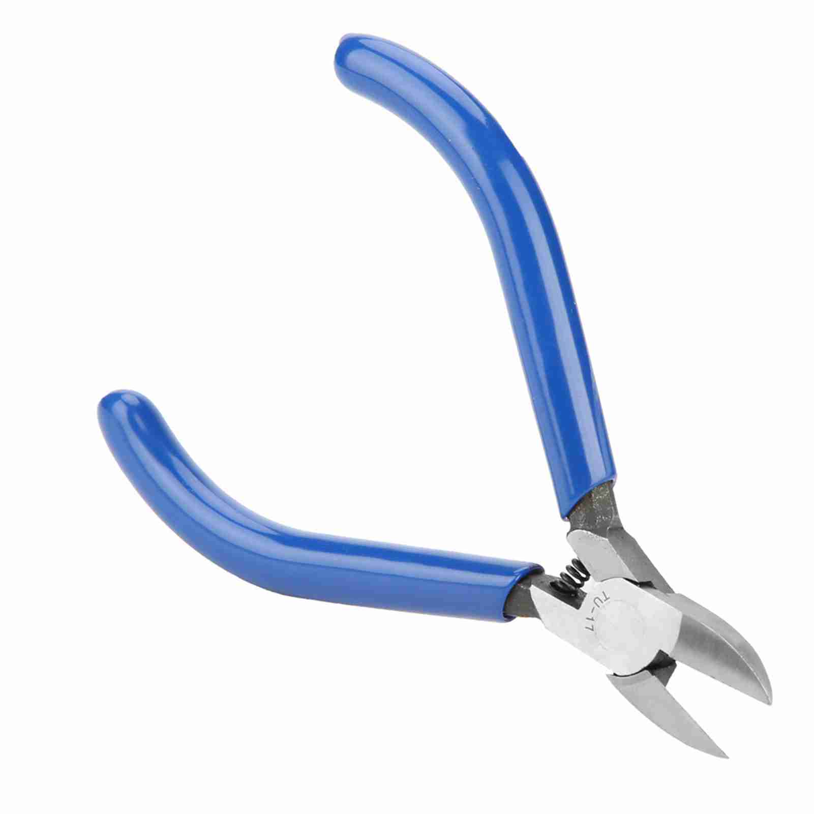 

5-дюймовые электронные диагональные плоскогубцы, кусачки для боковой резки кабеля, инструмент для резки проволоки TU17